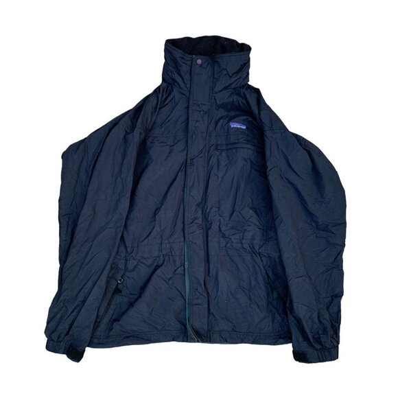 Rare 2008 Patagonia Rain Jacket Small Black - Picture 4 of 10